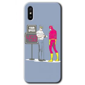 Xiaomi Redmi 9A Hız Limiti Baskılı Uyumlu Silikon Kılıf