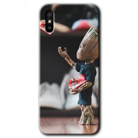 Xiaomi Redmi 9A I am Groot Baskılı Uyumlu Silikon Kılıf
