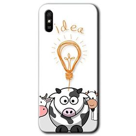 Xiaomi Redmi 9A İdea Lamp Baskılı Uyumlu Silikon Kılıf