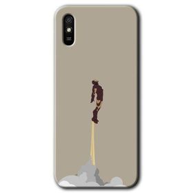 Xiaomi Redmi 9A İronman Airport Baskılı Uyumlu Silikon Kılıf