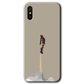 Xiaomi Redmi 9A İronman Airport Baskılı Uyumlu Silikon Kılıf