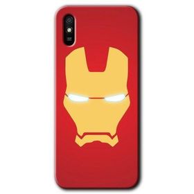 Xiaomi Redmi 9A İronMan Baskılı Uyumlu Silikon Kılıf