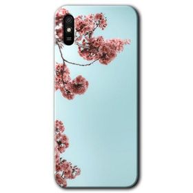 Xiaomi Redmi 9A Japon Çiçeği Baskılı Uyumlu Silikon Kılıf