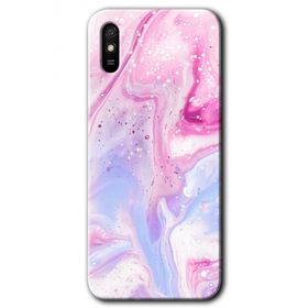 Xiaomi Redmi 9A Kabarmış Leke Baskılı Uyumlu Silikon Kılıf