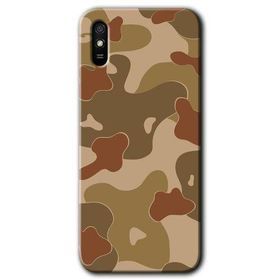 Xiaomi Redmi 9A Kamuflaj 10 Baskılı Uyumlu Silikon Kılıf