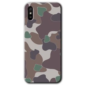 Xiaomi Redmi 9A Kamuflaj 11 Baskılı Uyumlu Silikon Kılıf