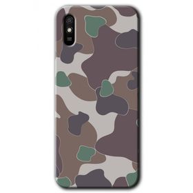 Xiaomi Redmi 9A Kamuflaj 11 Baskılı Uyumlu Silikon Kılıf