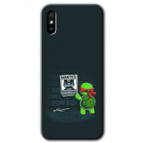 Xiaomi Redmi 9A Kaplumbağa Avcısı Baskılı Uyumlu Silikon Kılıf