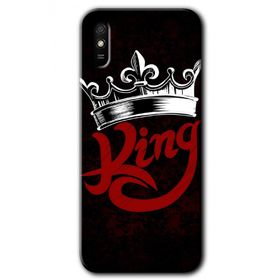 Xiaomi Redmi 9A King Baskılı Uyumlu Silikon Kılıf