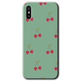 Xiaomi Redmi 9A Kiraz Berry Baskılı Uyumlu Silikon Kılıf