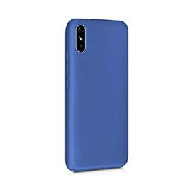 Xiaomi Redmi 9A Lacivert Uyumlu Silikon Kılıf