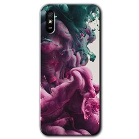 Xiaomi Redmi 9A Liquid Cloud Baskılı Uyumlu Silikon Kılıf