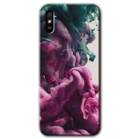 Xiaomi Redmi 9A Liquid Cloud Baskılı Uyumlu Silikon Kılıf