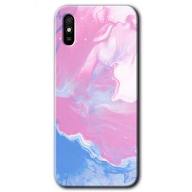 Xiaomi Redmi 9A Liquid Lekeler Art Baskılı Uyumlu Silikon Kılıf