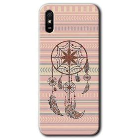 Xiaomi Redmi 9A Mandala Retro Baskılı Uyumlu Silikon Kılıf