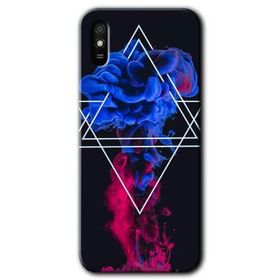 Xiaomi Redmi 9A Mekanik Duman 1 Baskılı Uyumlu Silikon Kılıf