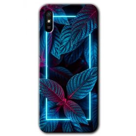 Xiaomi Redmi 9A Mekanik Yaprak 4 Baskılı Uyumlu Silikon Kılıf