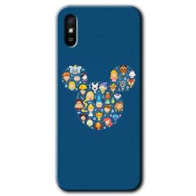 Xiaomi Redmi 9A Mickey Baskılı Uyumlu Silikon Kılıf