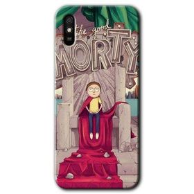 Xiaomi Redmi 9A Morty Baskılı Uyumlu Silikon Kılıf