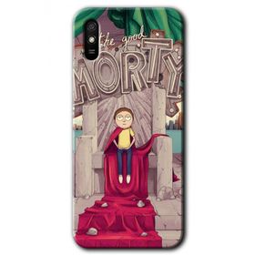 Xiaomi Redmi 9A Morty Baskılı Uyumlu Silikon Kılıf