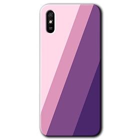Xiaomi Redmi 9A Oblique Baskılı Uyumlu Silikon Kılıf