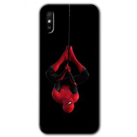 Xiaomi Redmi 9A Örümcek Adam Baskılı Uyumlu Silikon Kılıf