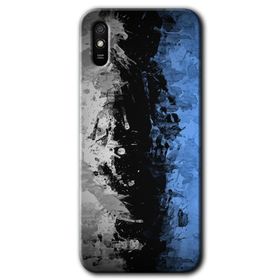 Xiaomi Redmi 9A Outlines Paint Baskılı Uyumlu Silikon Kılıf