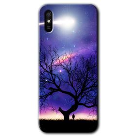 Xiaomi Redmi 9A Outlines Paint Baskılı Uyumlu Silikon Kılıf