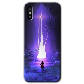 Xiaomi Redmi 9A Outlines Paint Baskılı Uyumlu Silikon Kılıf