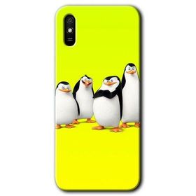 Xiaomi Redmi 9A Penguenler Baskılı Uyumlu Silikon Kılıf