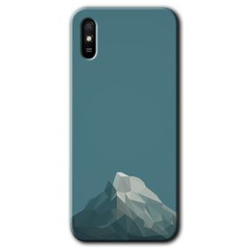 Xiaomi Redmi 9A Polygon Graident 3 Baskılı Uyumlu Silikon Kılıf
