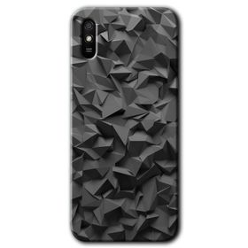 Xiaomi Redmi 9A Polygon Graident 3 Baskılı Uyumlu Silikon Kılıf