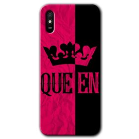 Xiaomi Redmi 9A Queen Baskılı Uyumlu Silikon Kılıf