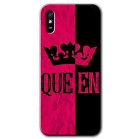 Xiaomi Redmi 9A Queen Baskılı Uyumlu Silikon Kılıf