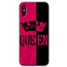 Xiaomi Redmi 9A Queen Baskılı Uyumlu Silikon Kılıf