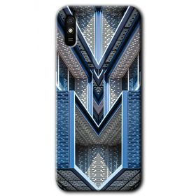 Xiaomi Redmi 9A Retro Building Baskılı Uyumlu Silikon Kılıf