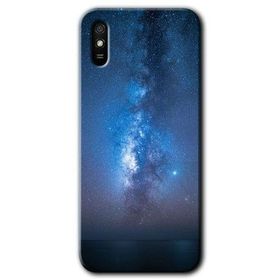 Xiaomi Redmi 9A Samanyolu Baskılı Uyumlu Silikon Kılıf