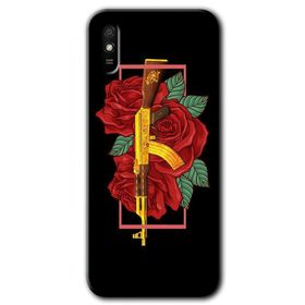 Xiaomi Redmi 9A Samurai Girl Baskılı Uyumlu Silikon Kılıf