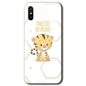 Xiaomi Redmi 9A Sevimli Kedi 1 Baskılı Uyumlu Silikon Kılıf