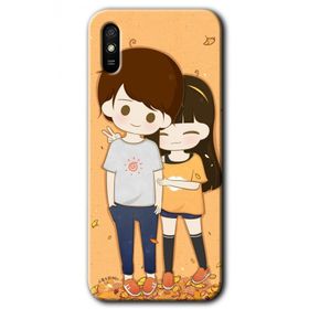 Xiaomi Redmi 9A Şıpsevdi Çift Baskılı Uyumlu Silikon Kılıf