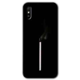 Xiaomi Redmi 9A Sönmüş Kibrit Baskılı Uyumlu Silikon Kılıf