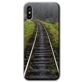 Xiaomi Redmi 9A Tren Yolu Baskılı Uyumlu Silikon Kılıf