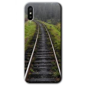 Xiaomi Redmi 9A Tren Yolu Baskılı Uyumlu Silikon Kılıf