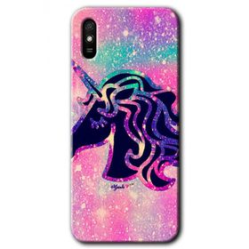 Xiaomi Redmi 9A Unicorn Kristal Baskılı Uyumlu Silikon Kılıf