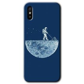 Xiaomi Redmi 9A Uzay İşçisi Baskılı Uyumlu Silikon Kılıf