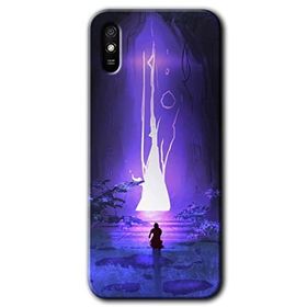 Xiaomi Redmi 9A Wanderer Silhouette Baskılı Uyumlu Silikon Kılıf