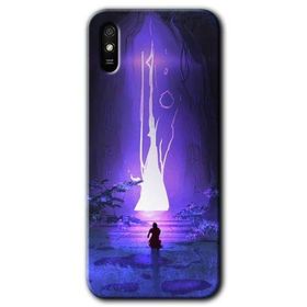 Xiaomi Redmi 9A Wanderer Silhouette Baskılı Uyumlu Silikon Kılıf