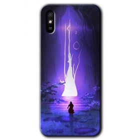 Xiaomi Redmi 9A Wanderer Silhouette Baskılı Uyumlu Silikon Kılıf