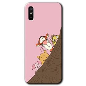 Xiaomi Redmi 9A Winnie the Pooh Baskılı Uyumlu Silikon Kılıf