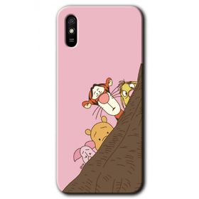 Xiaomi Redmi 9A Winnie the Pooh Baskılı Uyumlu Silikon Kılıf